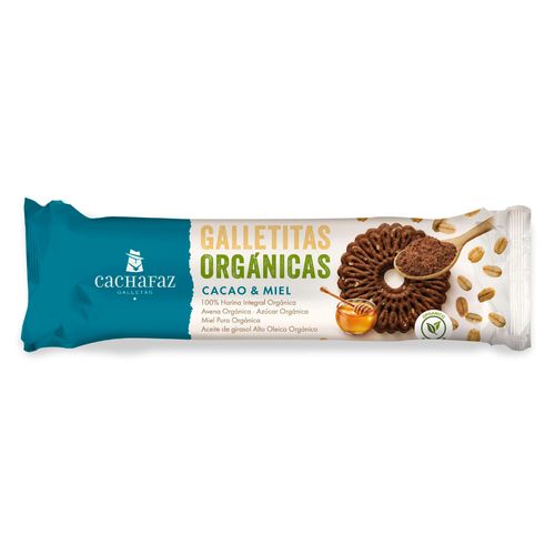 Galletas Orgánicas Cachafaz Cacao y Miel x 170 g