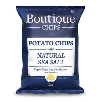 Papas Fritas Boutique Chips Natural Sea Salt x 65 g