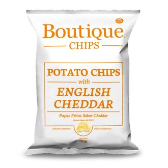 Papas Fritas Boutique English Cheddar x 65 g