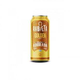 Cerveza Rabieta Golden Ale Lata x 473 ml