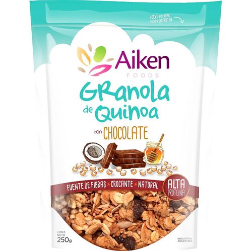 Granola de Quinoa Aiken Food con Chocolate x 300 g