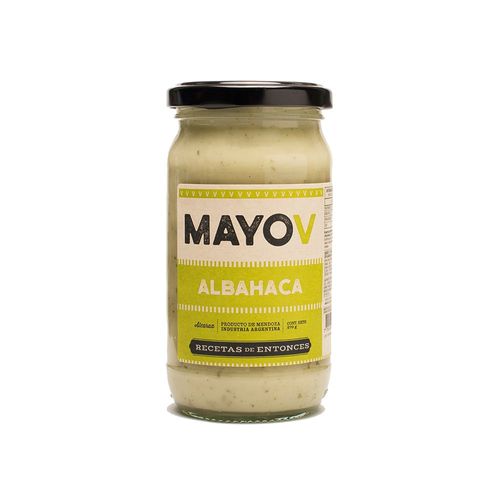 Mayonesa Vegana Recetas de Entonces sabor Albahaca x 270 g