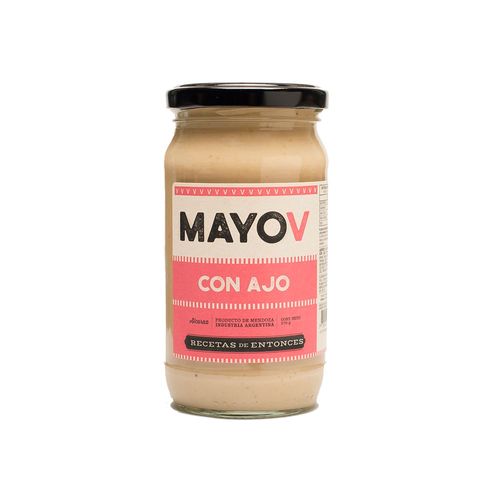 Mayonesa Vegana Recetas de Entonces sabor Ajo x 270 g
