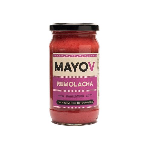 Mayonesa Vegana Recetas de Entonces sabor Remolacha x 270 g