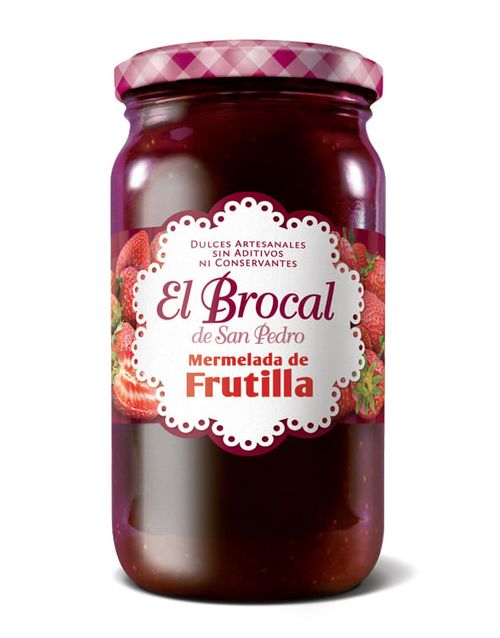 Mermelada El Brocal de Frutilla x 420 g