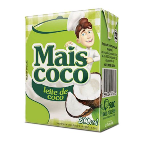 Leche de Coco Mais Coco x 200 ml