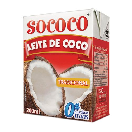 Leche de Coco Sococo x 200 ml