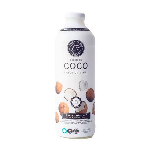 Bebida de Coco Green Food Makers x 910 ml