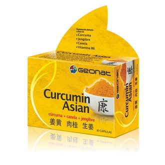 Suplemento dietario Geonat Curcumin Asian x 30 Un