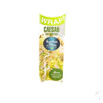 Wraps Huertas del Pilar Caesar con Aderezo x 230 g