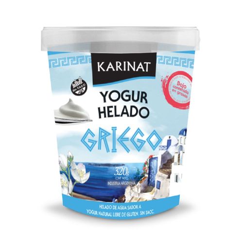 Yogur Helado Karinat Griego x 320 g