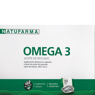 Suplemento Dietario aceite de pescado omega 3 x 30