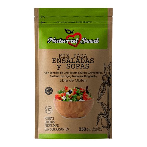 Mix Natural Seed para Ensaladas y Sopas x 250 g