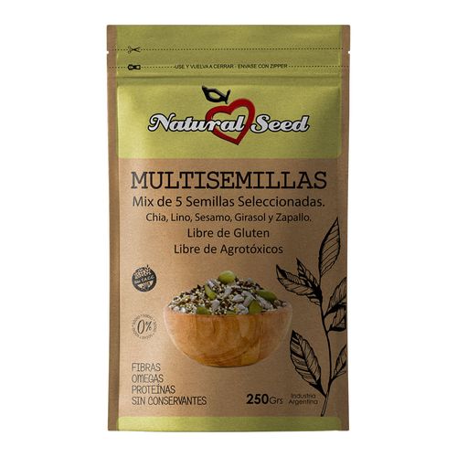 Mix Natural Seed Multisemillas x 250 g