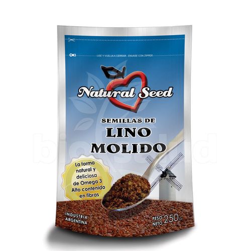 Semilla Natural Seed Lino Molido x 250 g