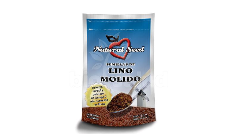 Semilla Natural Seed Lino Molido x 250 g - The Food Market