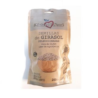 Semillas de Girasol Seleccionadas Natural Seed x 200 g