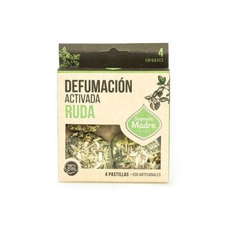 Pastillas Defumación Activada Sagrada Madre Ruda x 4 un