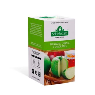 Té Saint Gottard de Manzana y Canela sabor Miel x 20 saquitos