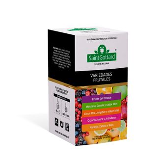 Té Saint Gottard Variedades de Frutas x 20 saquitos