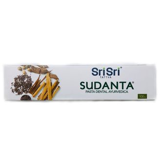 Pasta Dental Sri Sri Ayurveda Sudanta Libre de Fluor x 100 g