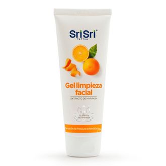 Gel de Limpieza Facial Sri Sri Ayurveda Extracto de Naranja x 100 ml