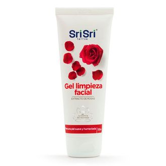 Gel de Limpieza Facial Sri Sri Ayurveda Extracto de Rosas x 100 ml