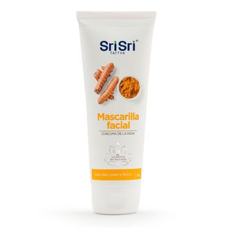 Mascarilla Facial Sri Sri Ayurveda Cúrcuma de la India x 100 ml