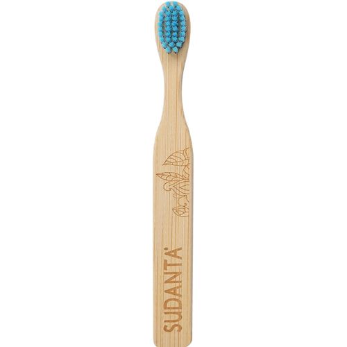 Cepillo Dental de Bambú Sri Sri Ayurveda Sudanta Medio