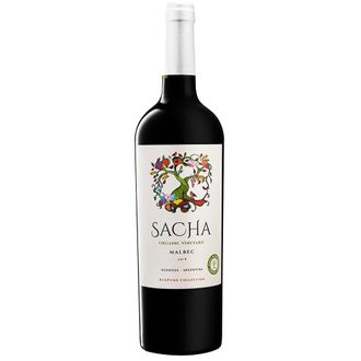 Vino Sacha Malbec Orgánico x 750 ml