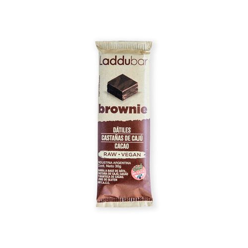 Barrita de Cereal Laddubar Brownie x 30 g