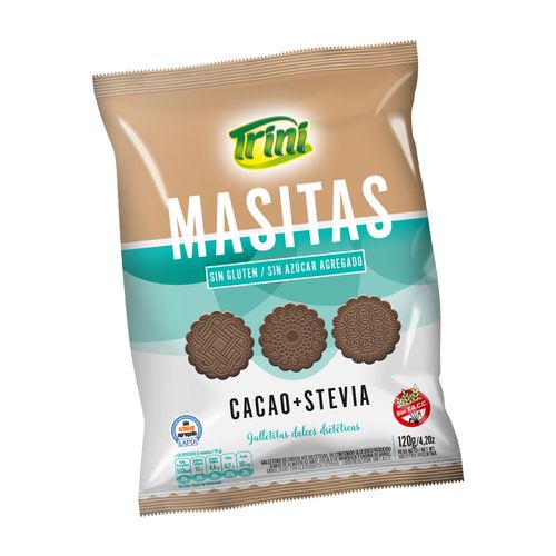 Galletitas Trini Masitas Cacao x 120 g