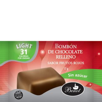 Bombón de Chocolate Benot de Frutos Rojos x 17 g