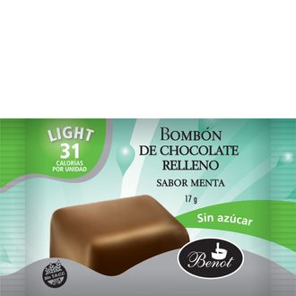 Bombón de Chocolate Benot de Menta x 17 g