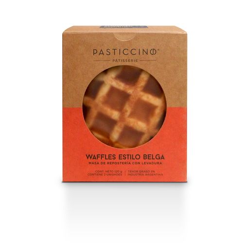 Waffles Pasticcino Estilo Belga x 120 g