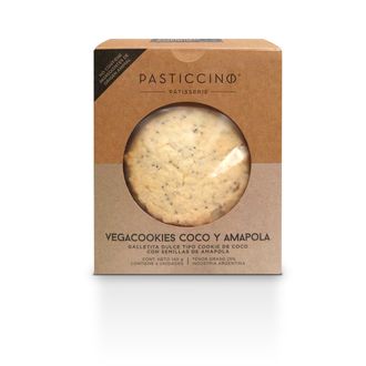 Vega Cookie Pasticcino de Coco y Amapola x 140 g