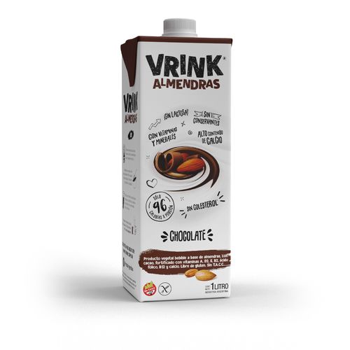 Bebida Vegetal Vrink de Almendra con Chocolate x 1 l