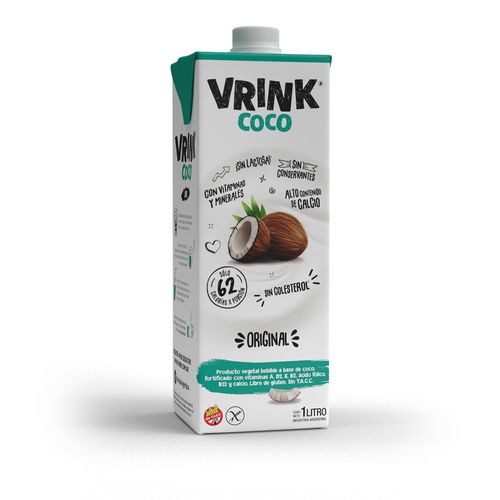 Bebida Vegetal Vrink de Coco x 1 l