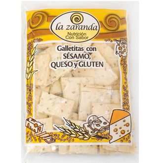 Galletitas La Zaranda con con Queso y Sésamo x 175 g