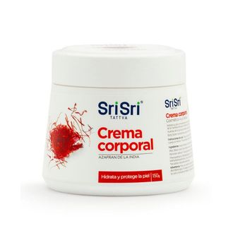 Crema Corporal Sri Sri Ayurveda con Azafrán de la India x 150 g