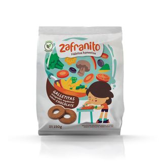 Galletita Zafrán Orgánica Chocolate x 150 g