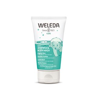 Shampoo y Gel de Ducha Weleda 2 en 1 Menta Fresca x 150 ml