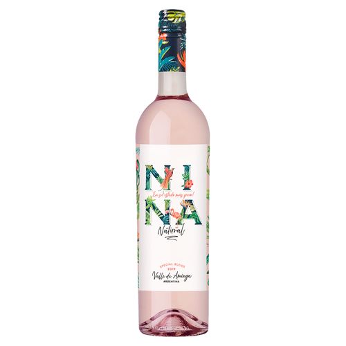 Vino Nina Natural Rosado x 750 ml