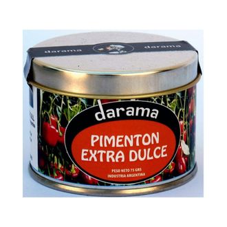 Pimentón Extra Dulce Darama Lata x 75 g