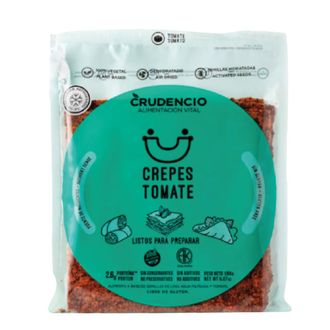 Crepes Crudencio de Tomate sin Gluten x 80 g