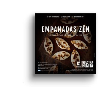 Empanadas de Humita Pizza Zen x 12 un