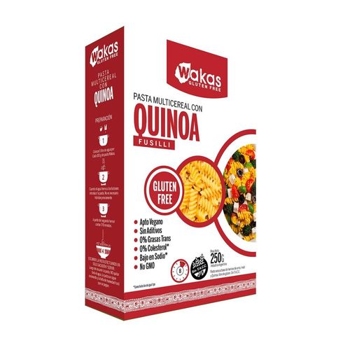 Fideos Wakas Multicereal con Quinoa x 250 g