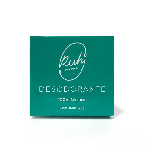 Desodorante Ruh Natural con Carbón Activado x 30 g