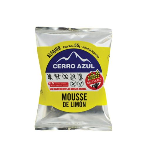Alfajor Cerro Azul Mousse de Limón x 55 g