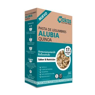 Fideos Fusilli Wakas con Alubia y Quinoa Sin Tacc x 250 g